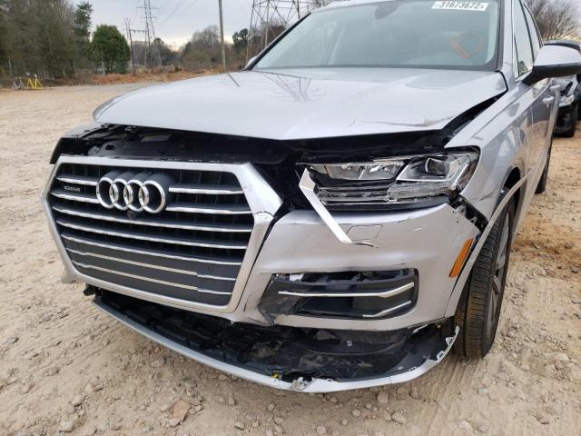 Photo 9 from auction – 2019 AUDI Q7 PREMIUM with VIN WA1LAAF77KD035757