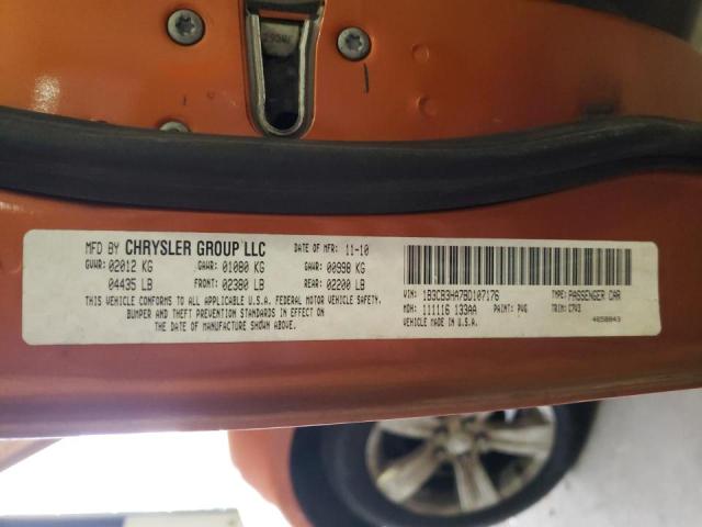 Photo 10 from auction – 2011 DODGE CALIBER MA with VIN 1B3CB3HA7BD107176