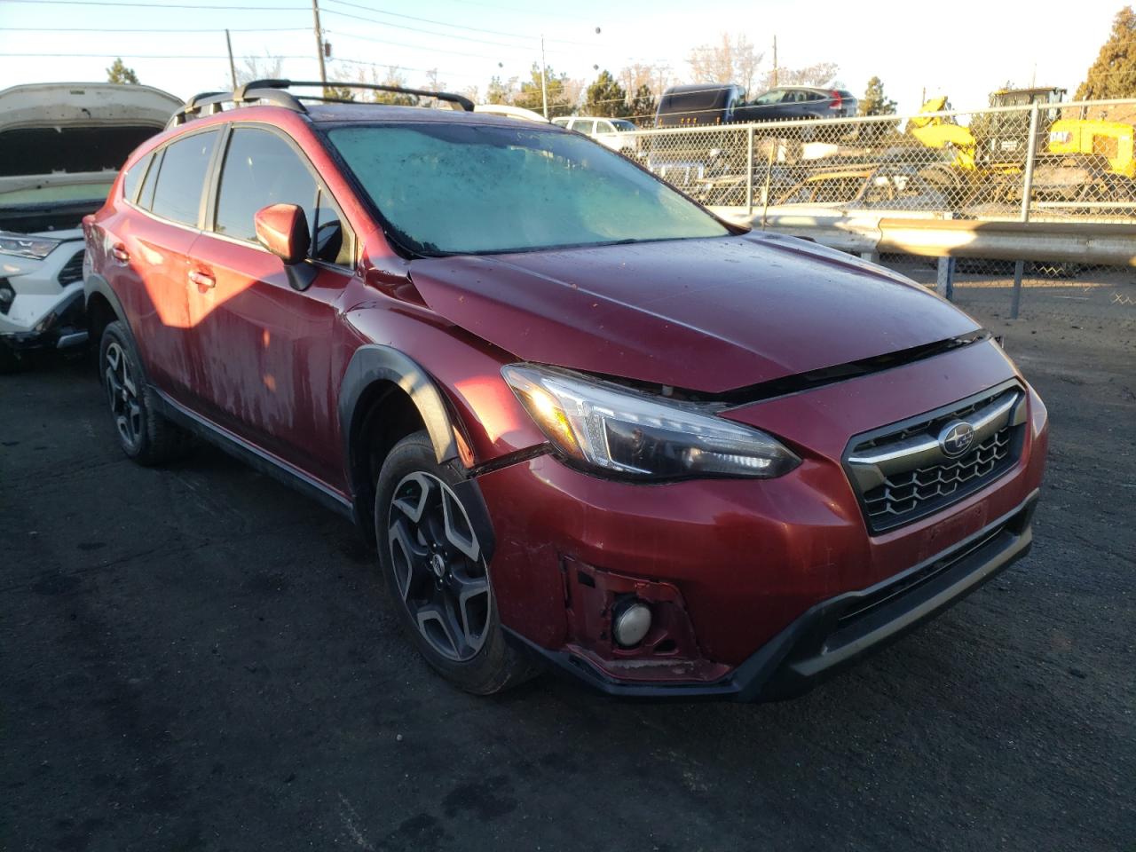 SUBARU CROSSTREK 2018 with VIN JF2GTAJC6JH248469 - Photo from auction