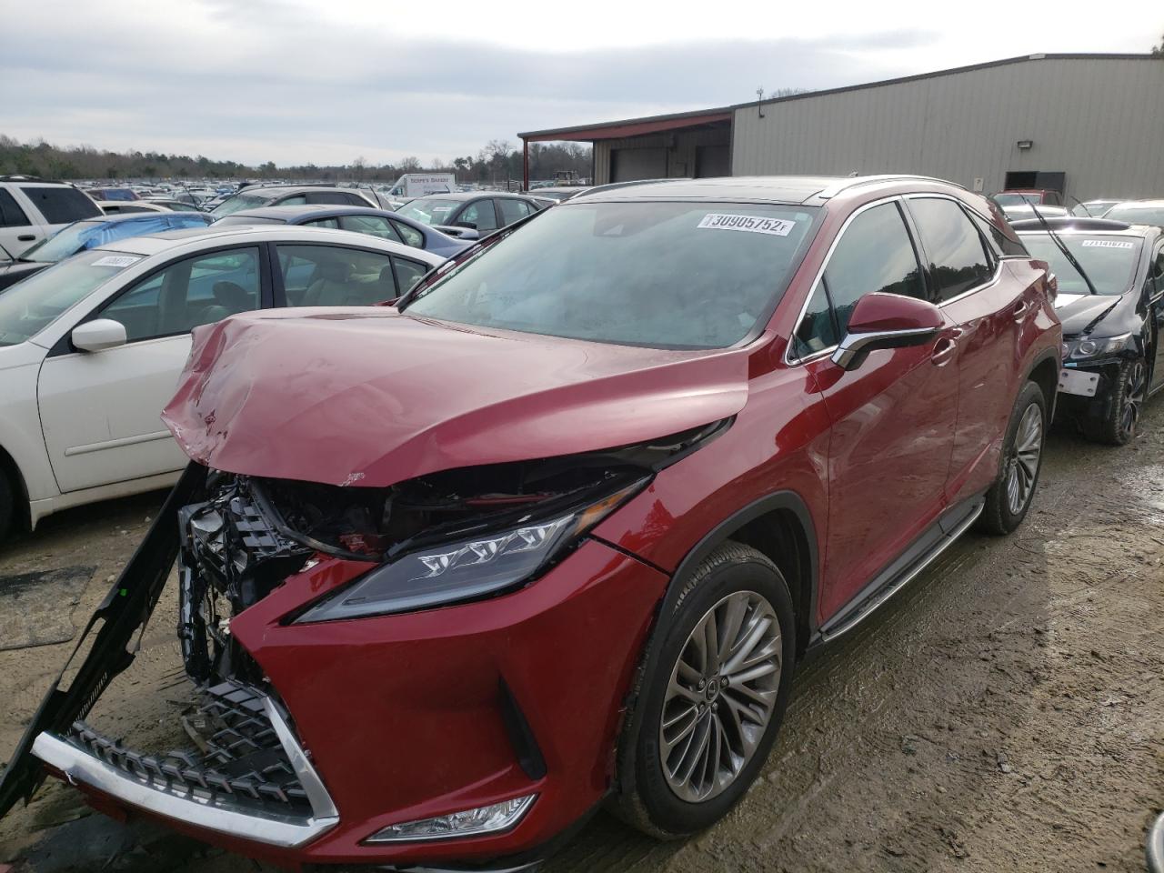Photo 2 from auction – 2021 LEXUS RX 350 with VIN 2T2JZMAA6MC190418
