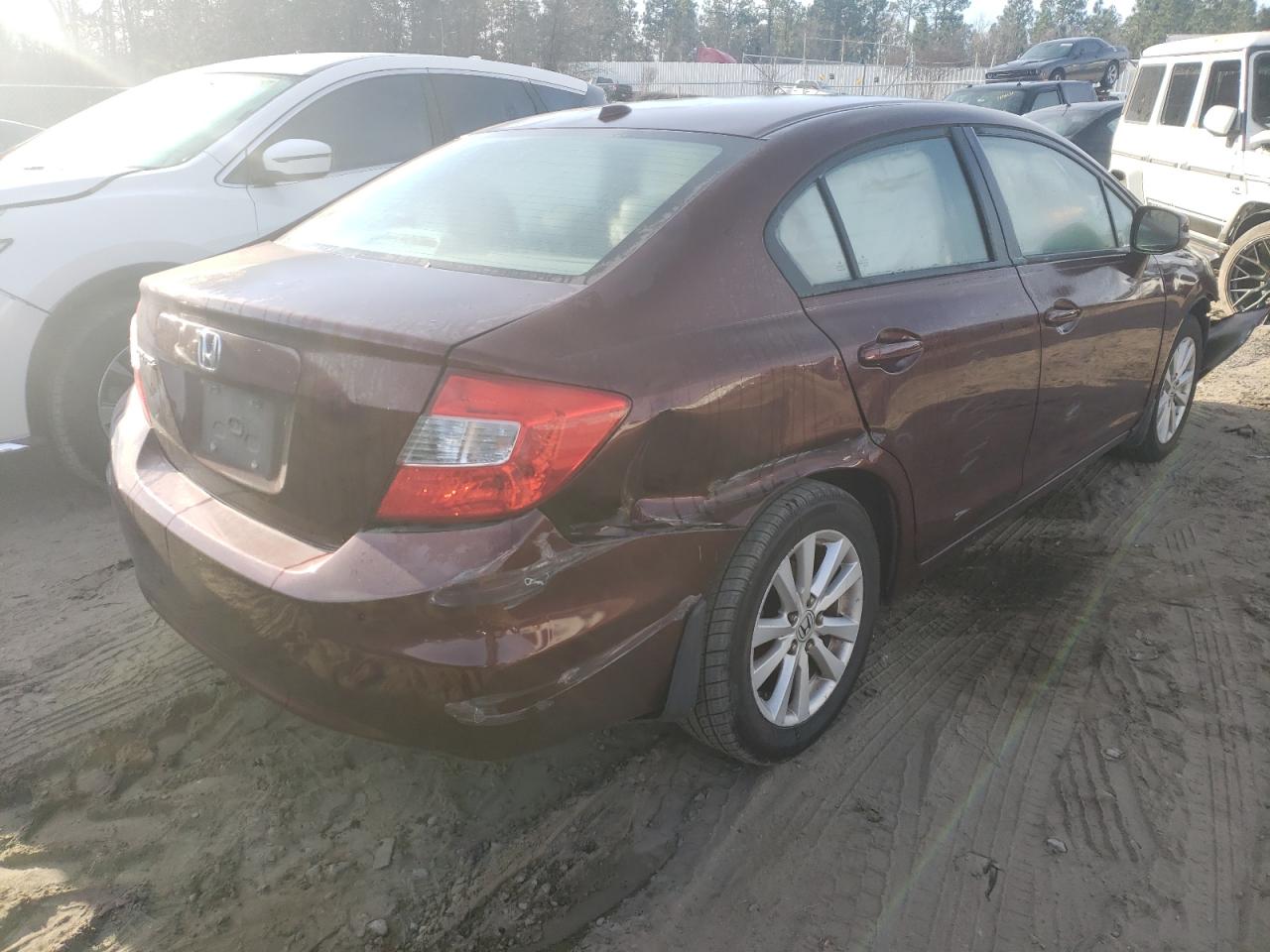 Photo 4 from auction – 2012 HONDA CIVIC EXL with VIN 19XFB2F95CE048854