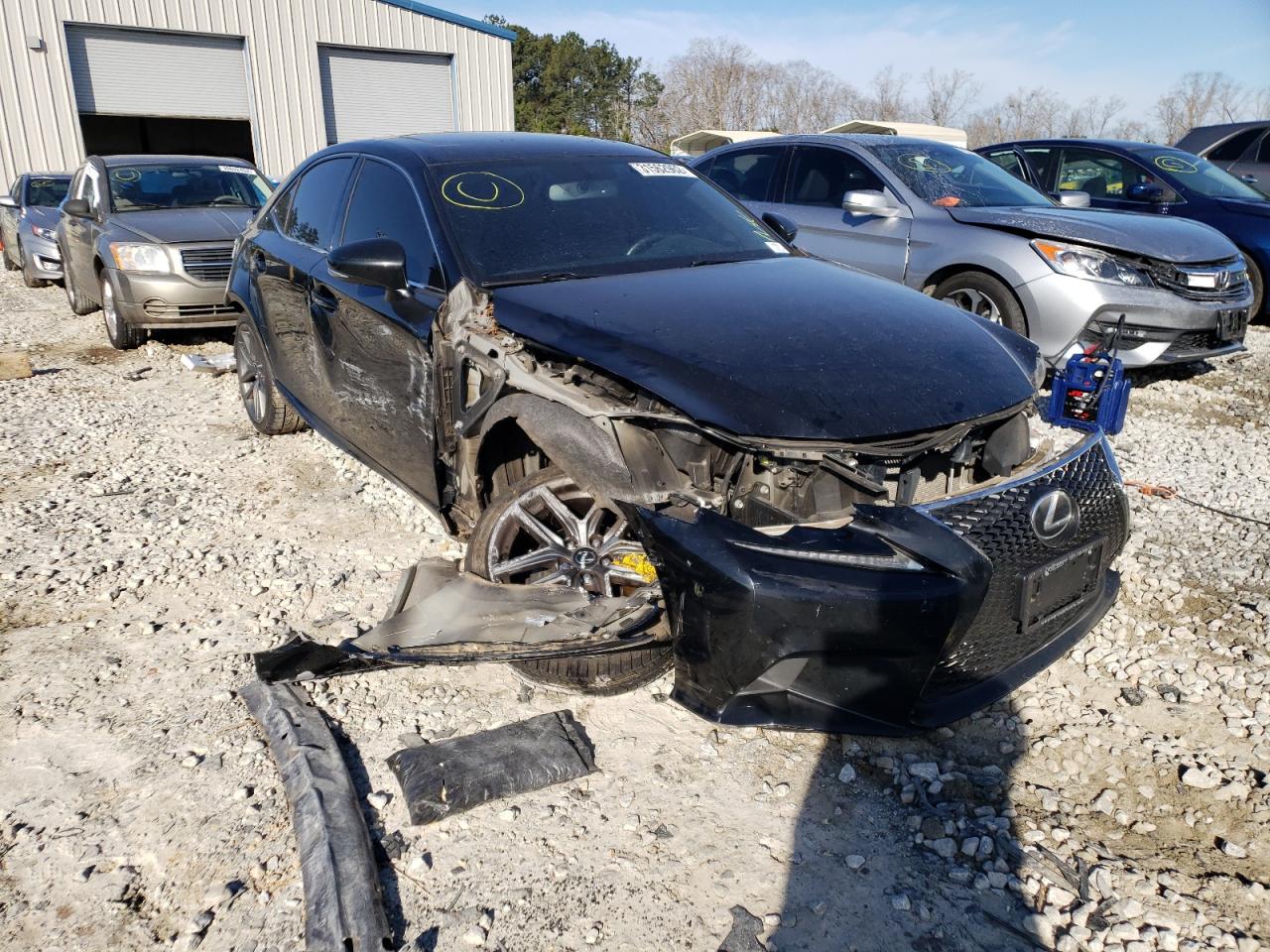 LEXUS IS 250 2014 with VIN JTHCF1D22E5010082 - Photo from auction