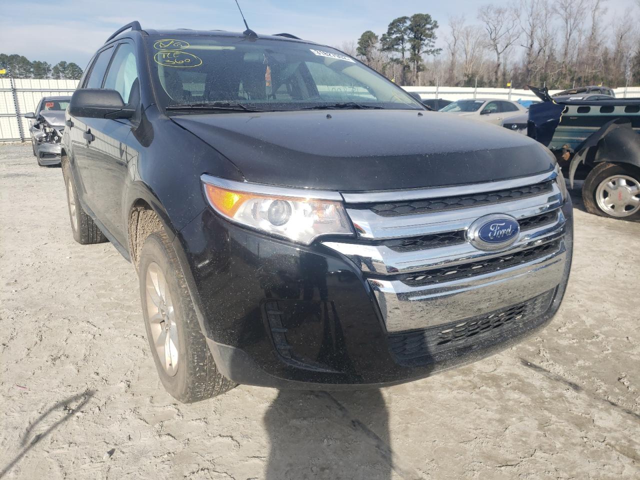 FORD EDGE SE 2014 with VIN 2FMDK3GC5EBB60079 - Photo from auction
