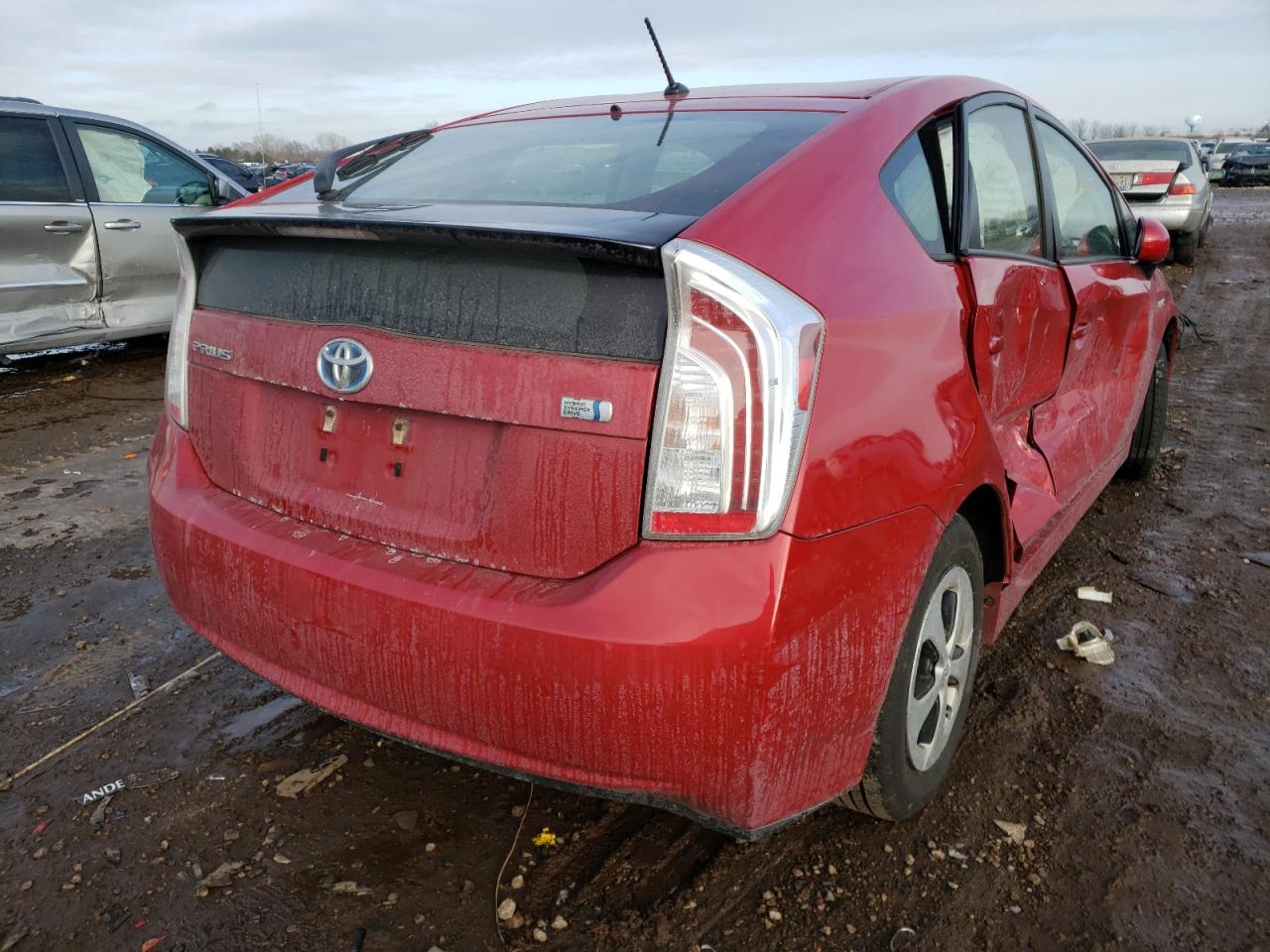 Photo 4 from auction – 2013 TOYOTA PRIUS with VIN JTDKN3DUXD5700027