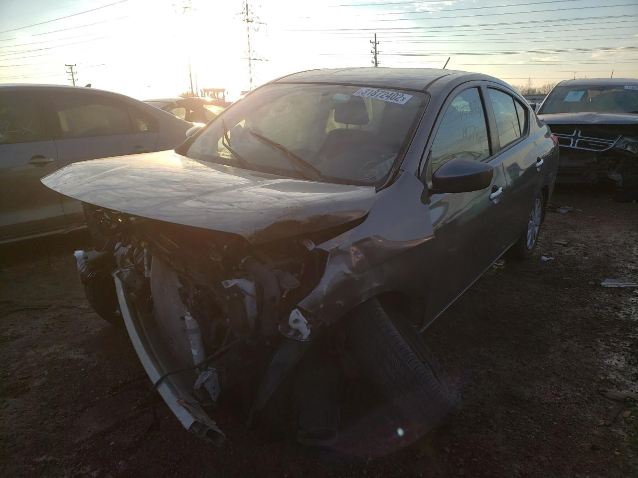 Photo 2 from auction – 2017 NISSAN VERSA S with VIN 3N1CN7AP2HL866643