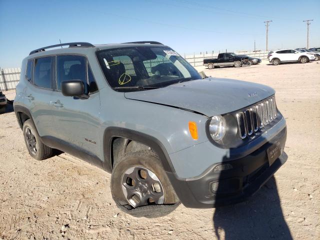 JEEP RENEGADE S 2018 with VIN ZACCJBABXJPH21699 - Photo from auction