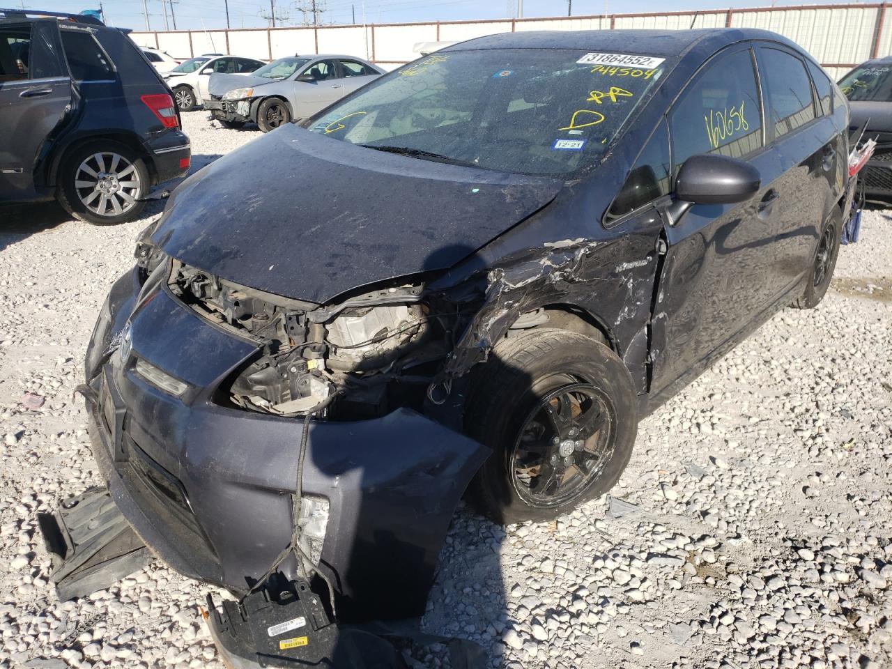 Photo 2 from auction – 2014 TOYOTA PRIUS with VIN JTDKN3DU6E1744504