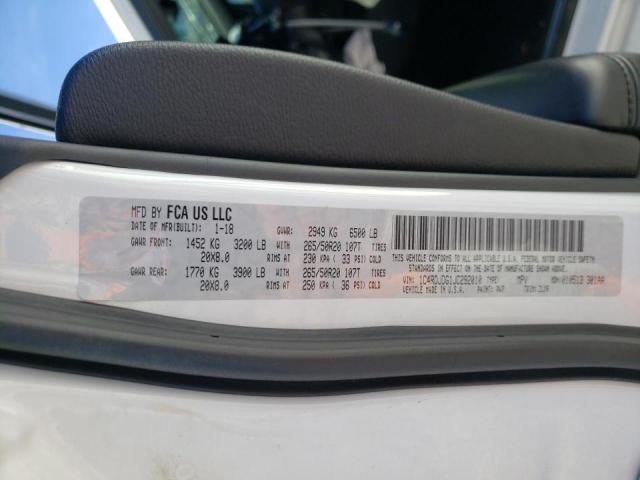 Photo 10 from auction – 2018 DODGE DURANGO GT with VIN 1C4RDJDG1JC292010