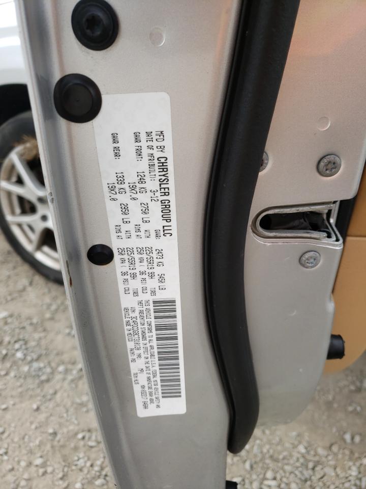 Photo 10 from auction – 2012 DODGE JOURNEY with VIN 3C4PDCDG9CT310120