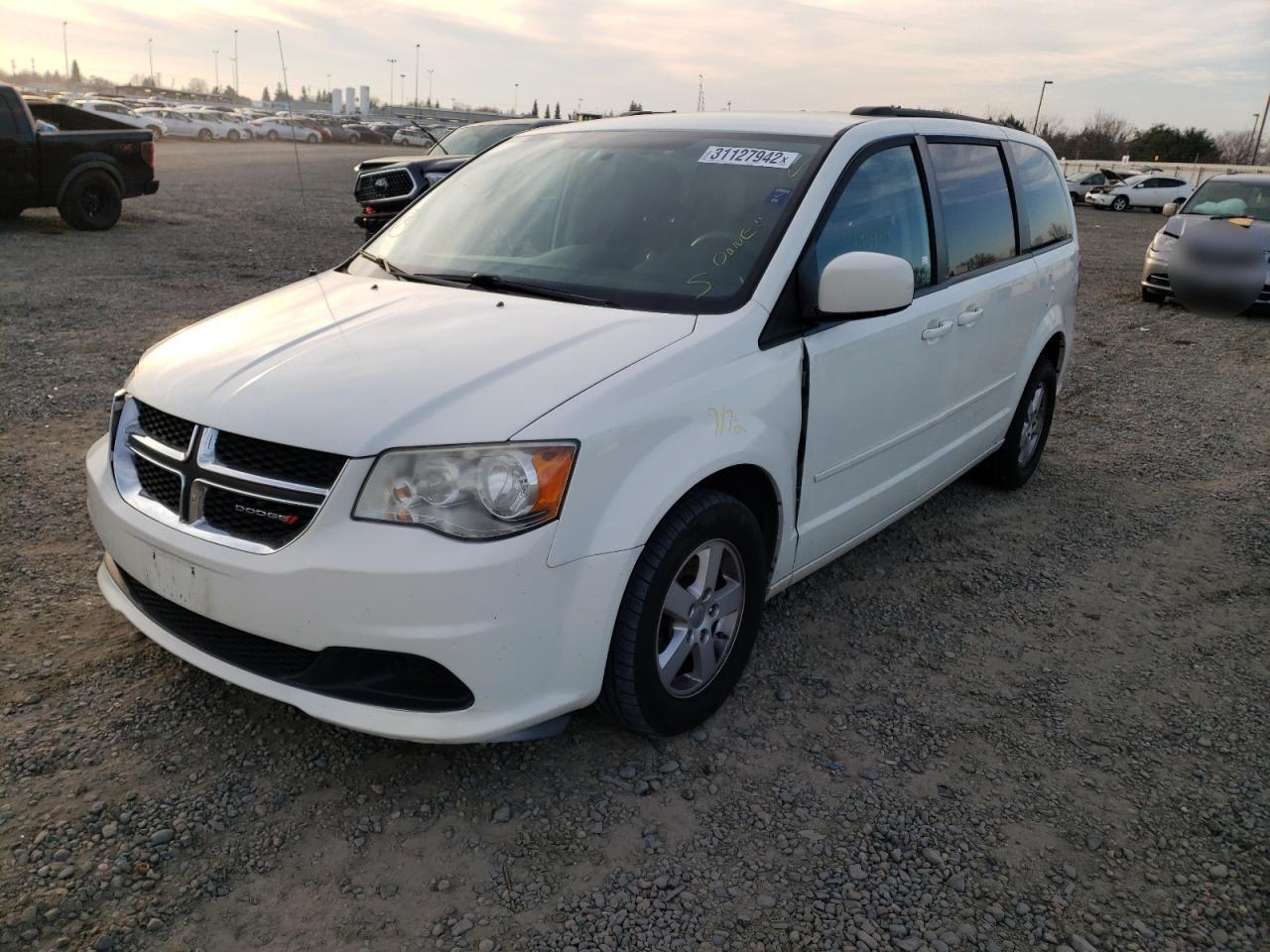 Photo 2 from auction – 2012 DODGE GRAND CARA with VIN 2C4RDGCG2CR301926