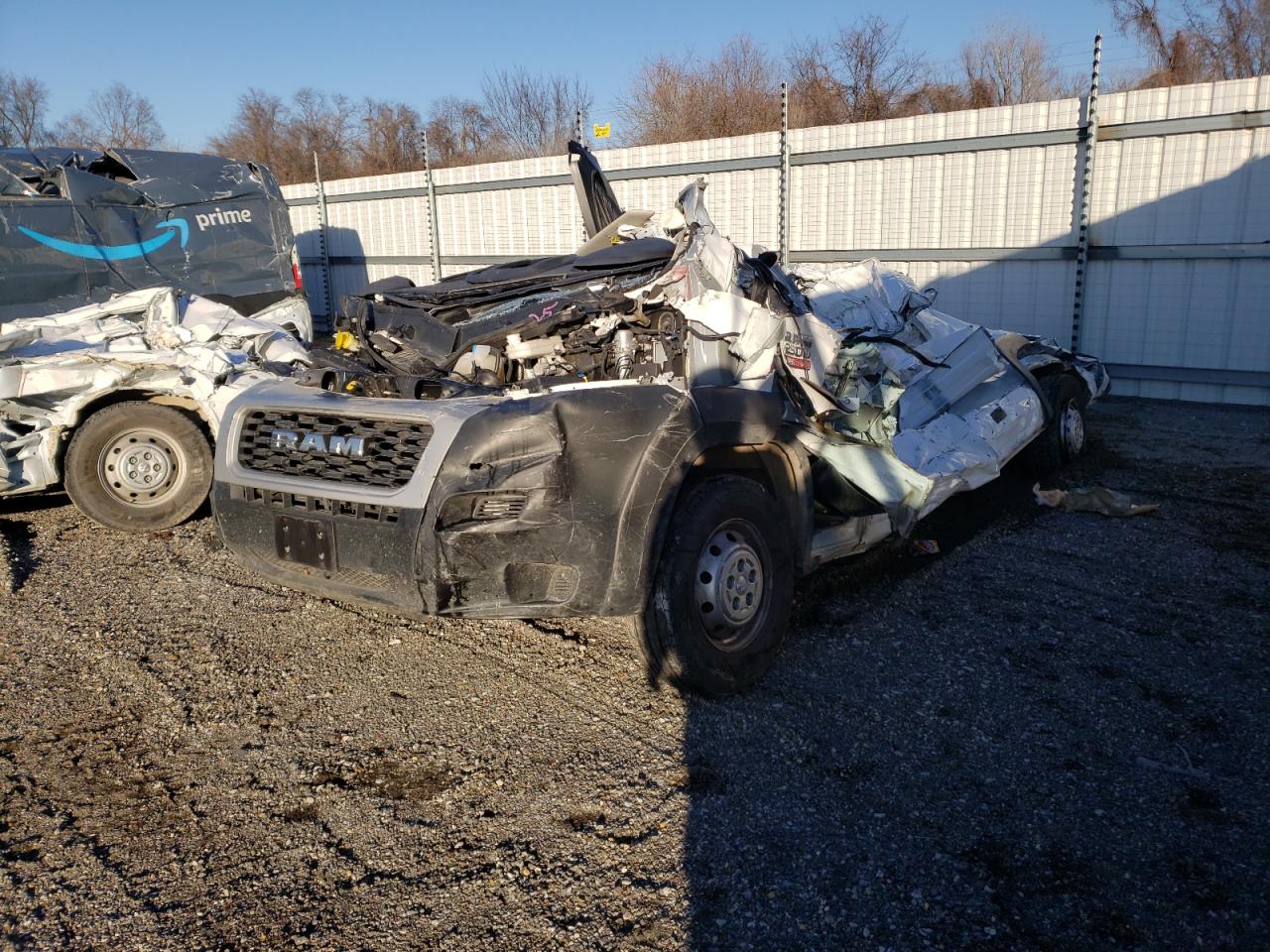 Photo 2 from auction – 2020 RAM PROMASTER with VIN 3C6TRVDG5LE101321