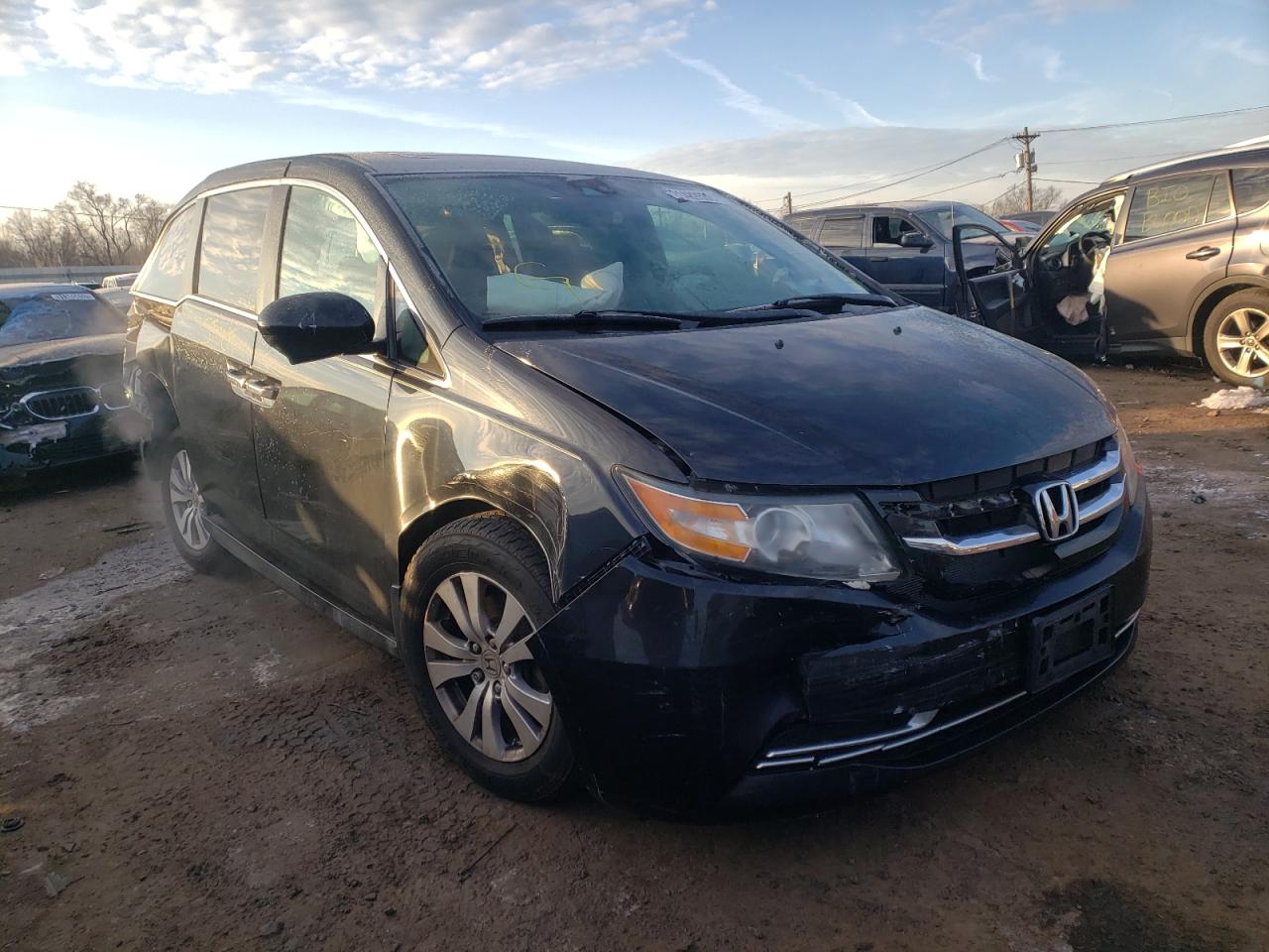 Photo 1 from auction – 2014 HONDA ODYSSEY EX with VIN 5FNRL5H68EB099342
