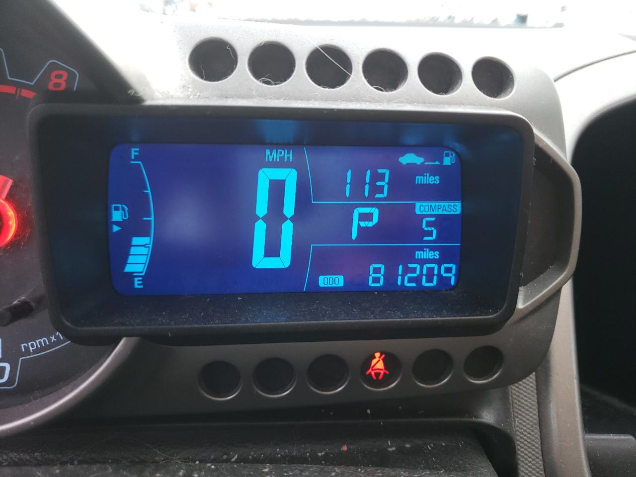 Photo 8 from auction – 2014 CHEVROLET SONIC LT with VIN 1G1JC6SG2E4232746