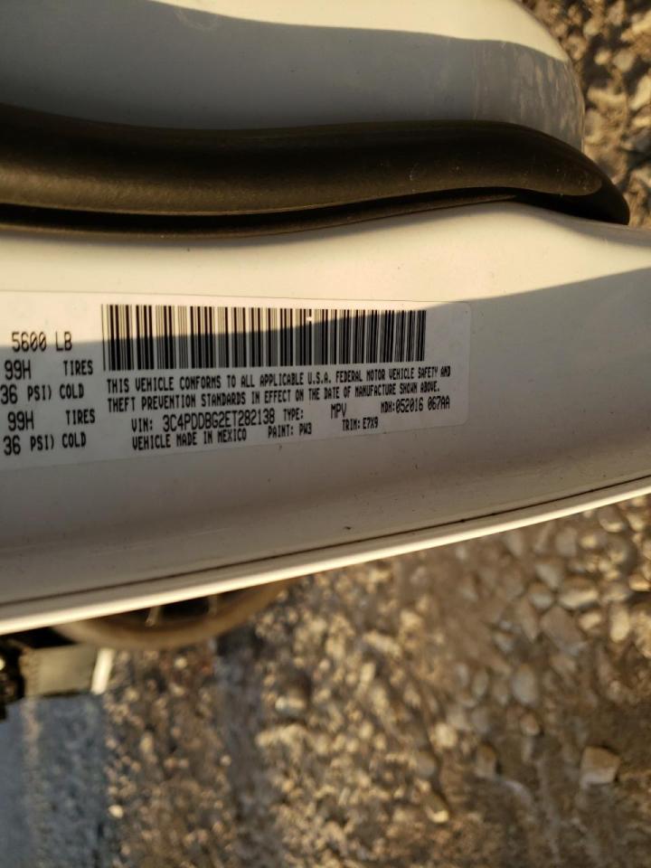 Photo 10 from auction – 2014 DODGE JOURNEY SX with VIN 3C4PDDBG2ET282138