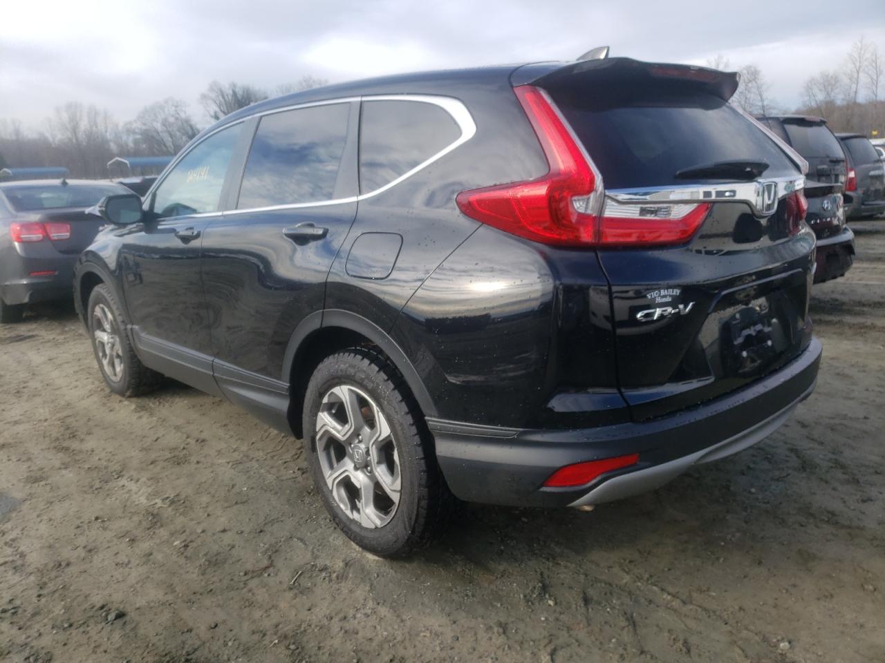 Photo 3 from auction – 2019 HONDA CR-V EX with VIN 2HKRW2H52KH677526