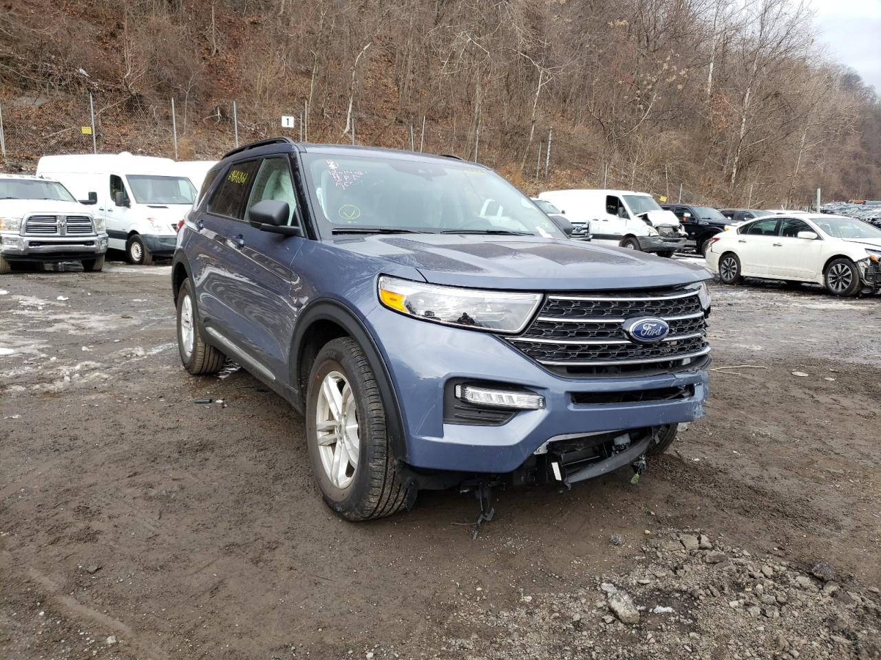 FORD EXPLORER X 2021 con VIN 1FMSK8DH6MGB65853 - Foto de la subasta