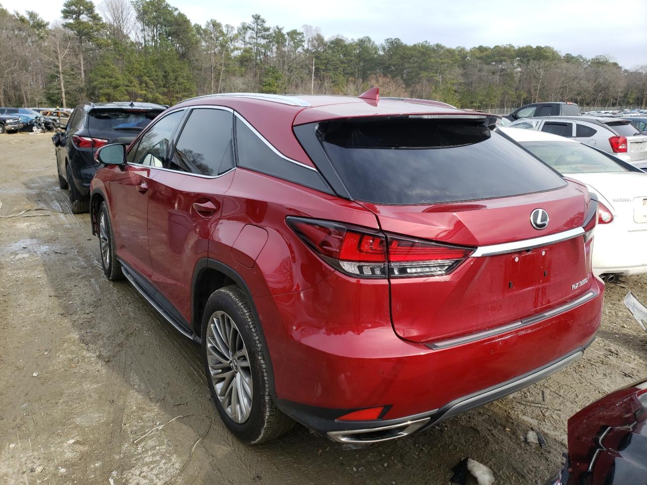 Photo 3 from auction – 2021 LEXUS RX 350 with VIN 2T2JZMAA6MC190418