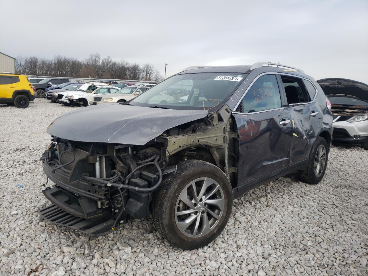 Photo 9 from auction – 2015 NISSAN ROGUE S with VIN 5N1AT2MV0FC795437