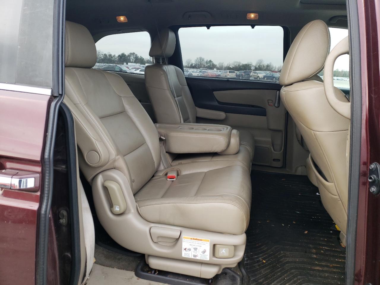 Photo 6 from auction – 2012 HONDA ODYSSEY EX with VIN 5FNRL5H69CB138761