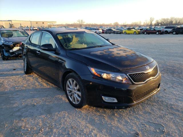 KIA OPTIMA LX 2014 with VIN 5XXGM4A77EG350477 - Photo from auction