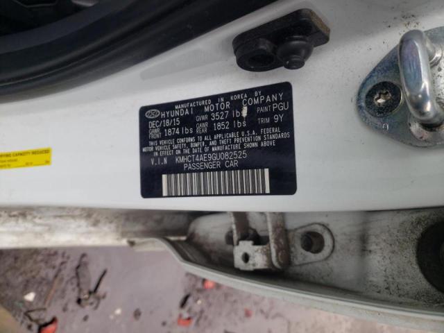 Photo 10 from auction – 2016 HYUNDAI ACCENT SE with VIN KMHCT4AE9GU082525