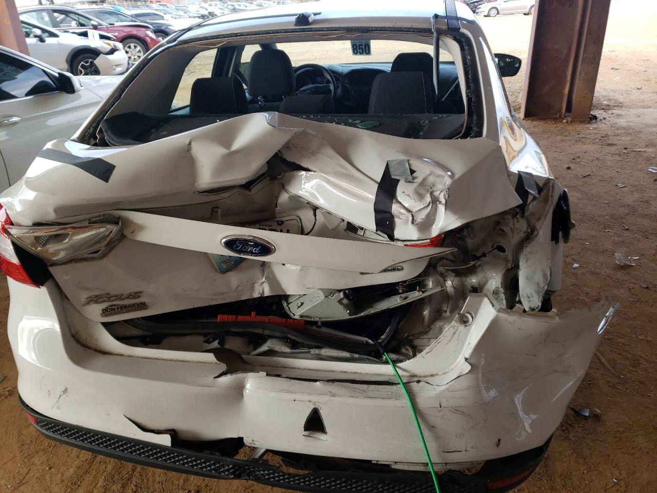 Photo 9 from auction – 2012 FORD FOCUS S with VIN 1FAHP3E21CL399293