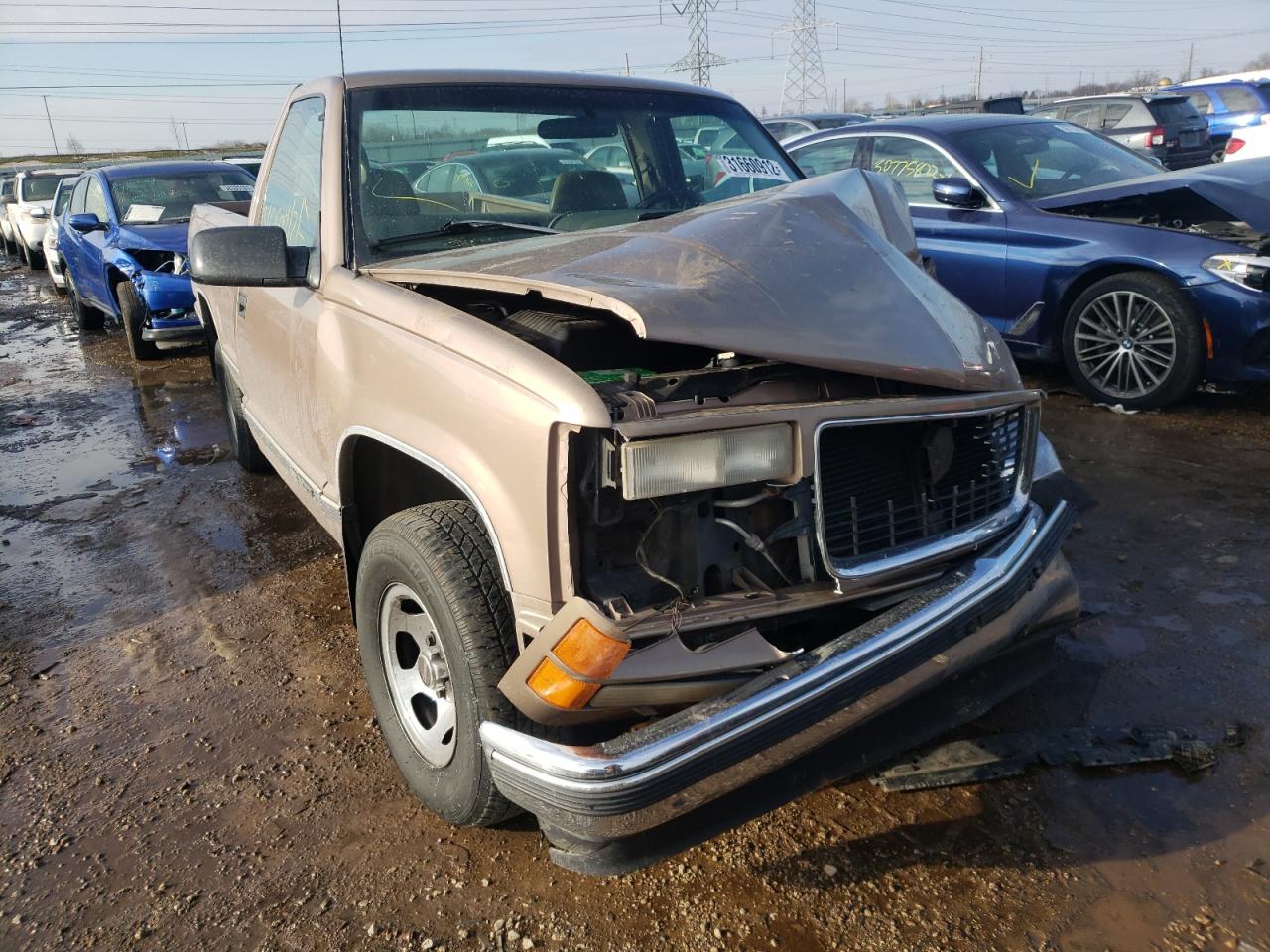 GMC SIERRA 1996 with VIN 1GTEC14W1TZ539986 - Photo from auction