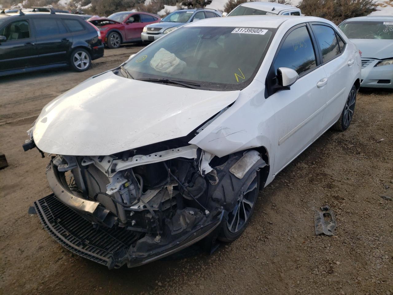 Photo 2 from auction – 2017 TOYOTA COROLLA L with VIN 2T1BURHE7HC945692