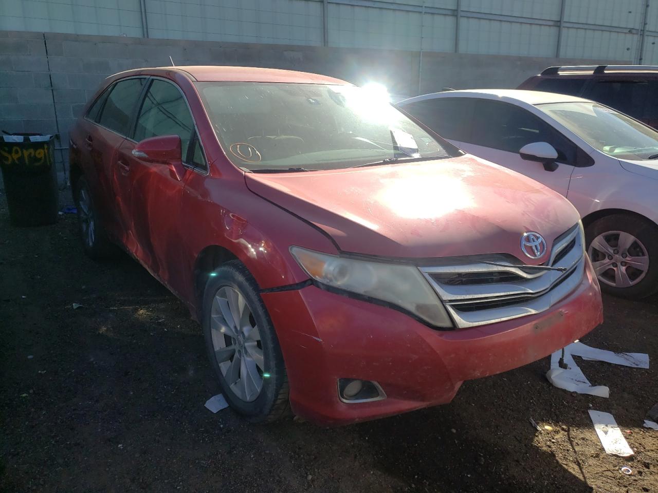 TOYOTA VENZA LE 2013 with VIN 4T3ZA3BB2DU066474 - Photo from auction