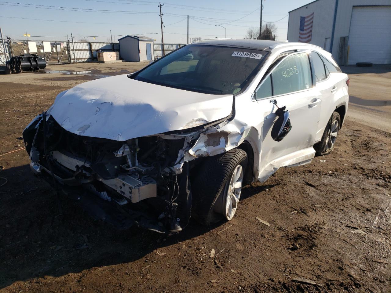 Photo 2 from auction – 2017 LEXUS RX 450H BA with VIN 2T2BGMCA2HC014110