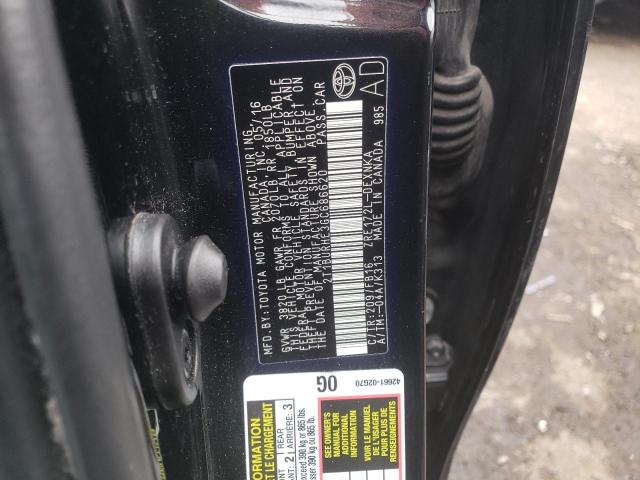 Photo 10 from auction – 2016 TOYOTA COROLLA L with VIN 2T1BURHE3GC686620