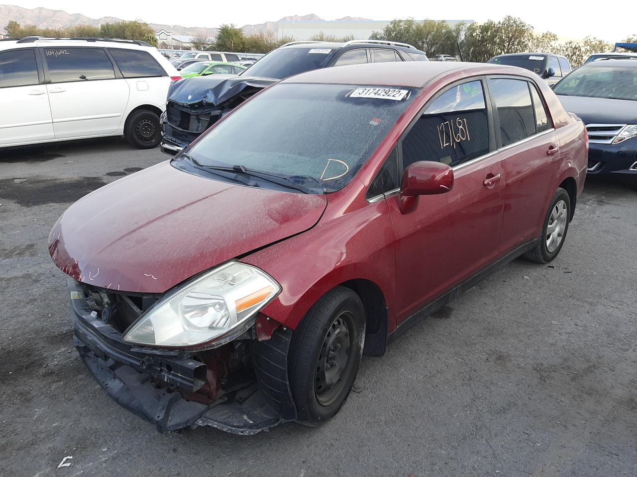 Photo 2 from auction – 2008 NISSAN VERSA S with VIN 3N1BC11E18L407875