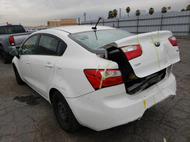 Photo 3 from auction – 2014 KIA RIO LX with VIN KNADM4A39E6364165