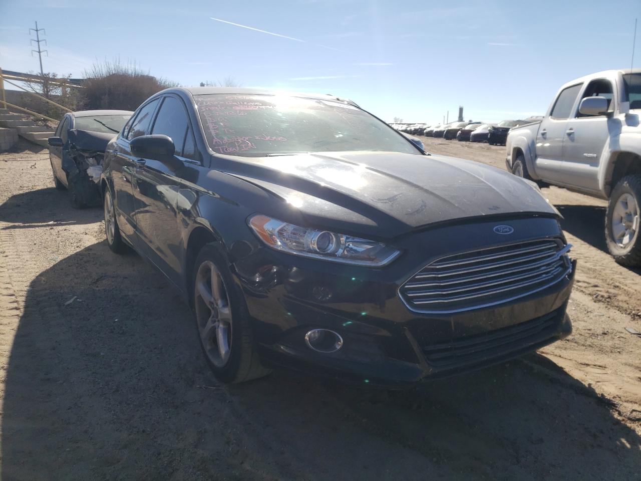 FORD FUSION S 2016 with VIN 3FA6P0G75GR105738 - Photo from auction
