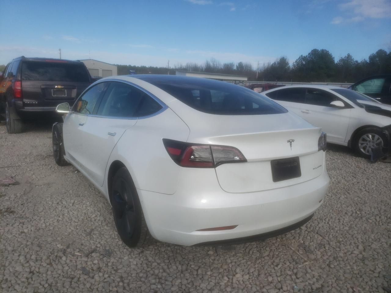 Photo 3 from auction – 2020 TESLA MODEL 3 with VIN 5YJ3E1EB7LF618078