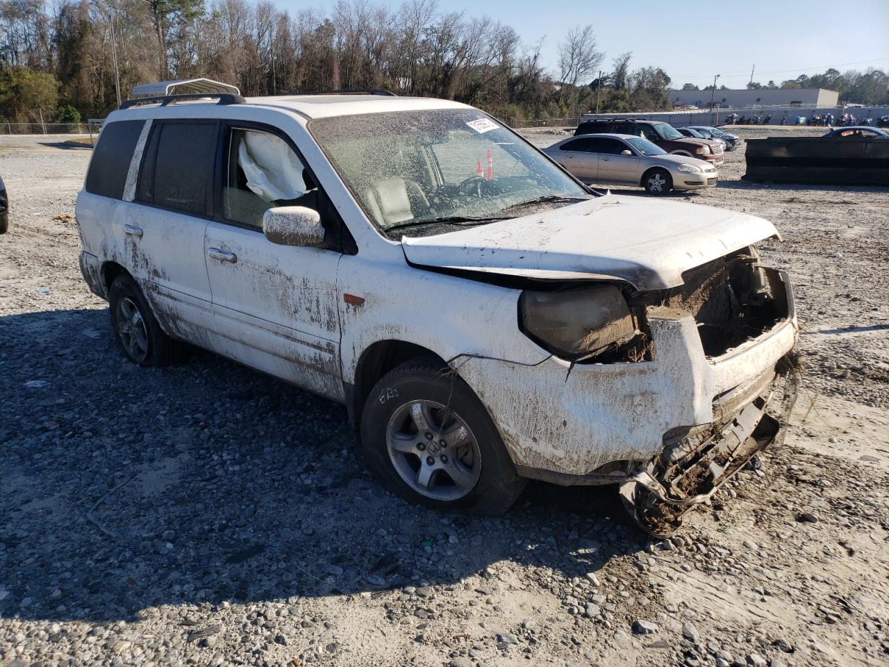 HONDA PILOT EX 2006 with VIN 5FNYF28516B048968 - Photo from auction