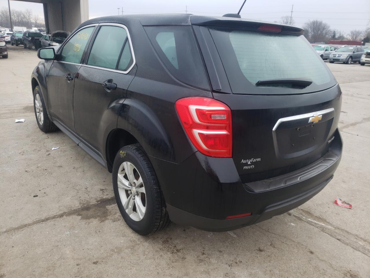Photo 3 from auction – 2016 CHEVROLET EQUINOX LS with VIN 2GNFLEEK5G6151546