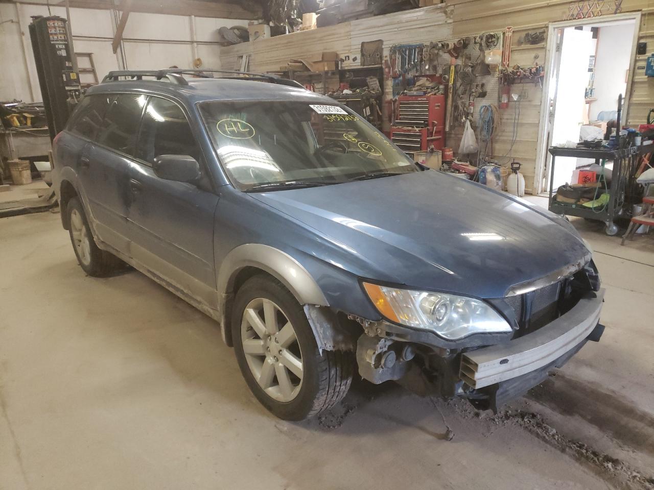 SUBARU OUTBACK 2. 2008 with VIN 4S4BP61C787316221 - Photo from auction