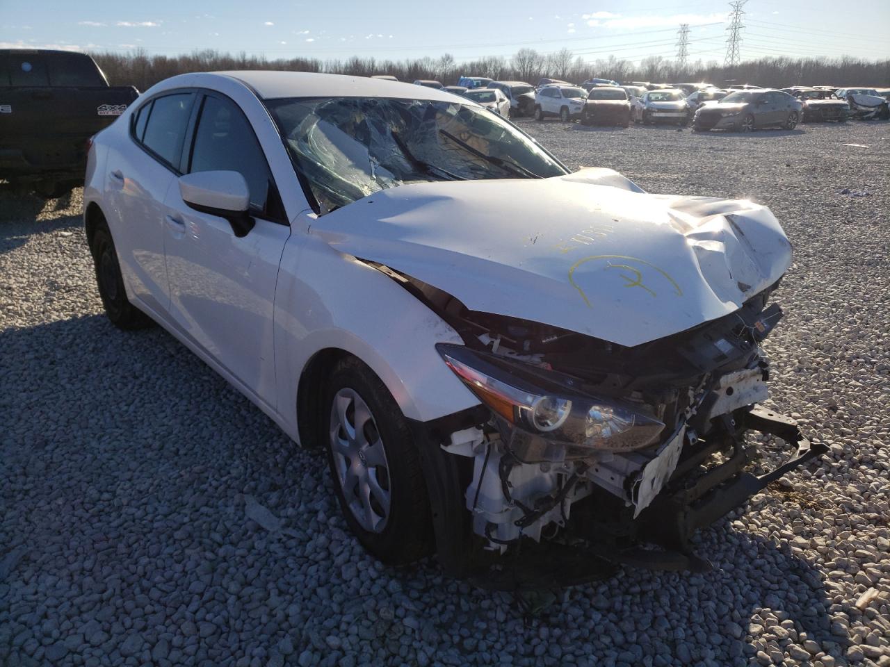 MAZDA 3 SPORT 2017 with VIN 3MZBN1U75HM122222 - Photo from auction