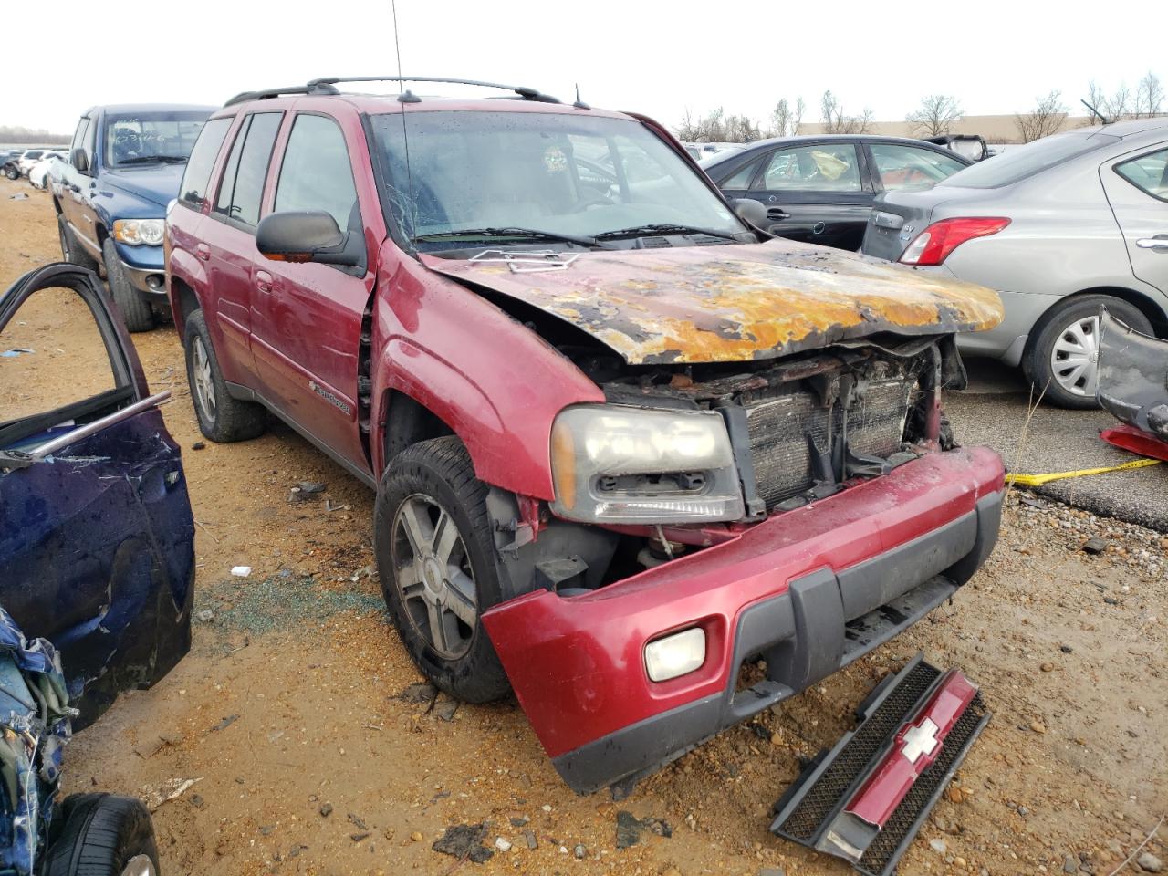 Photo 1 from auction – 2004 CHEVROLET TRAILBLAZE with VIN 1GNDT13S942342611