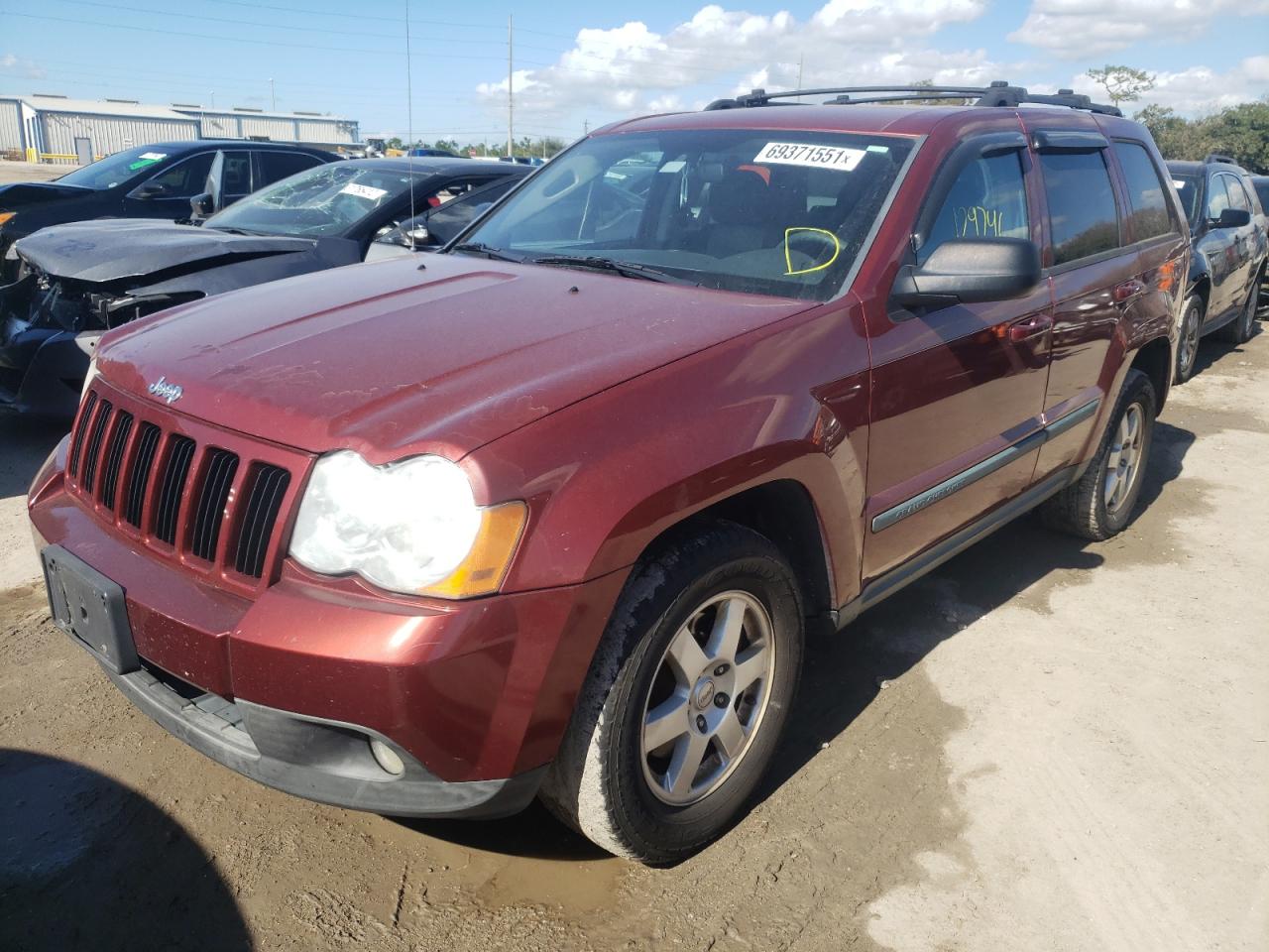 Photo 2 from auction – 2008 JEEP GRAND CHER with VIN 1J8GR48K18C223216