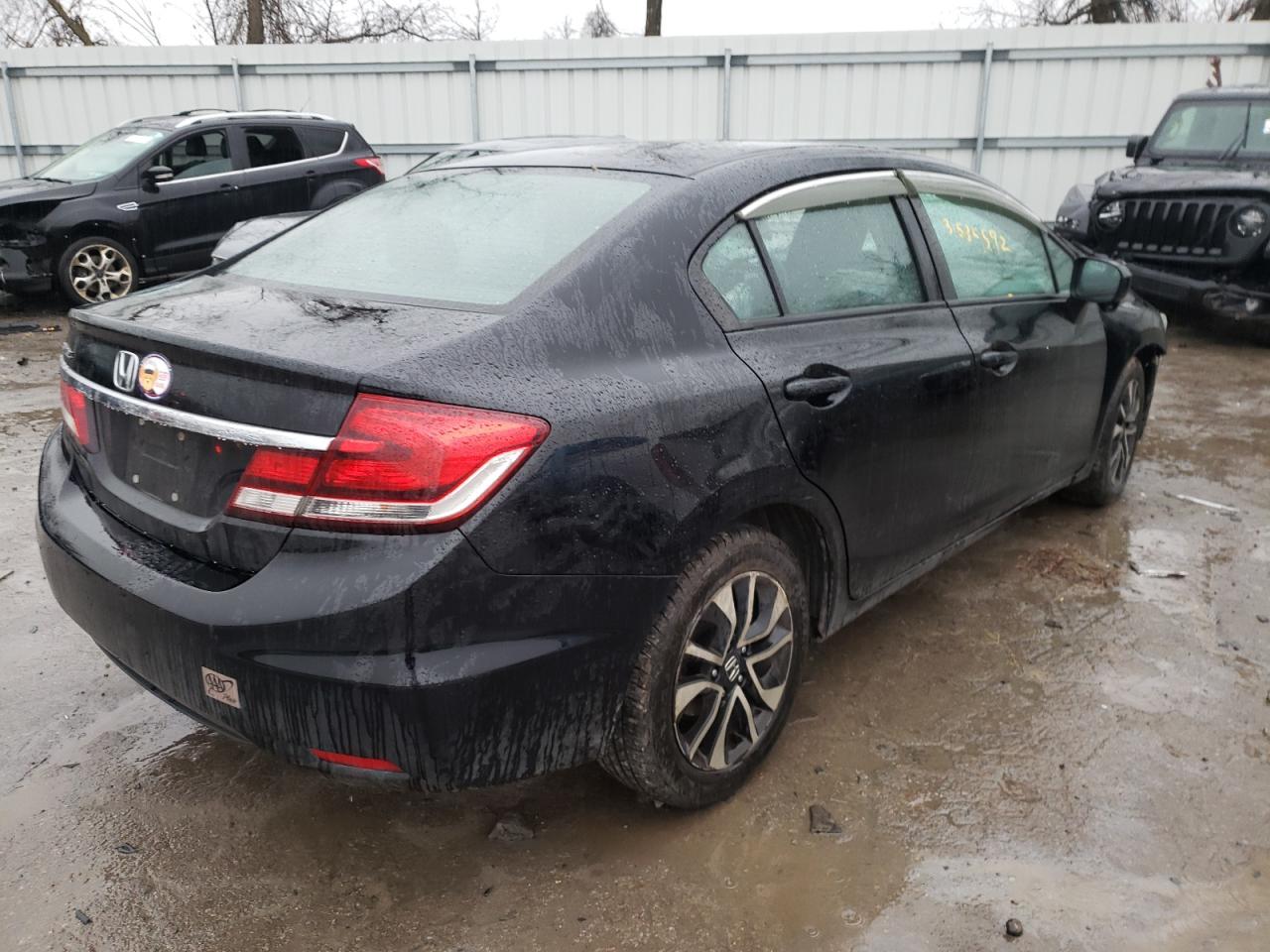 Photo 4 from auction – 2015 HONDA CIVIC EX with VIN 2HGFB2F89FH505540