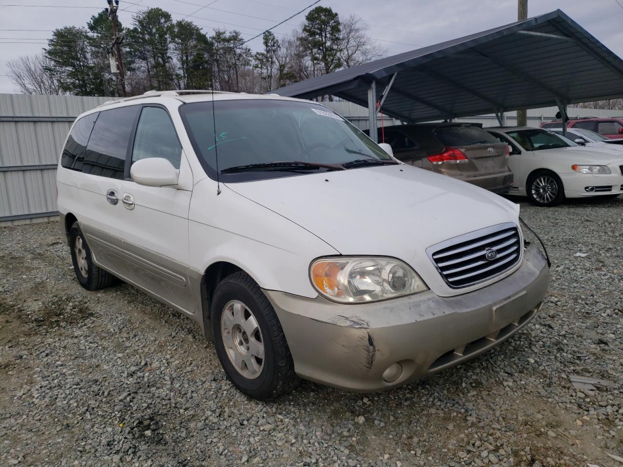 KIA SEDONA EX 2003 with VIN KNDUP131436477300 - Photo from auction