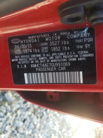 Photo 10 from auction – 2016 HYUNDAI ACCENT SE with VIN KMHCT4AE7GU991069