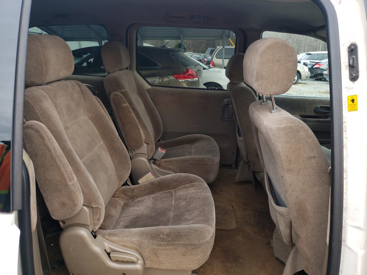 Photo 6 from auction – 2003 KIA SEDONA EX with VIN KNDUP131436477300