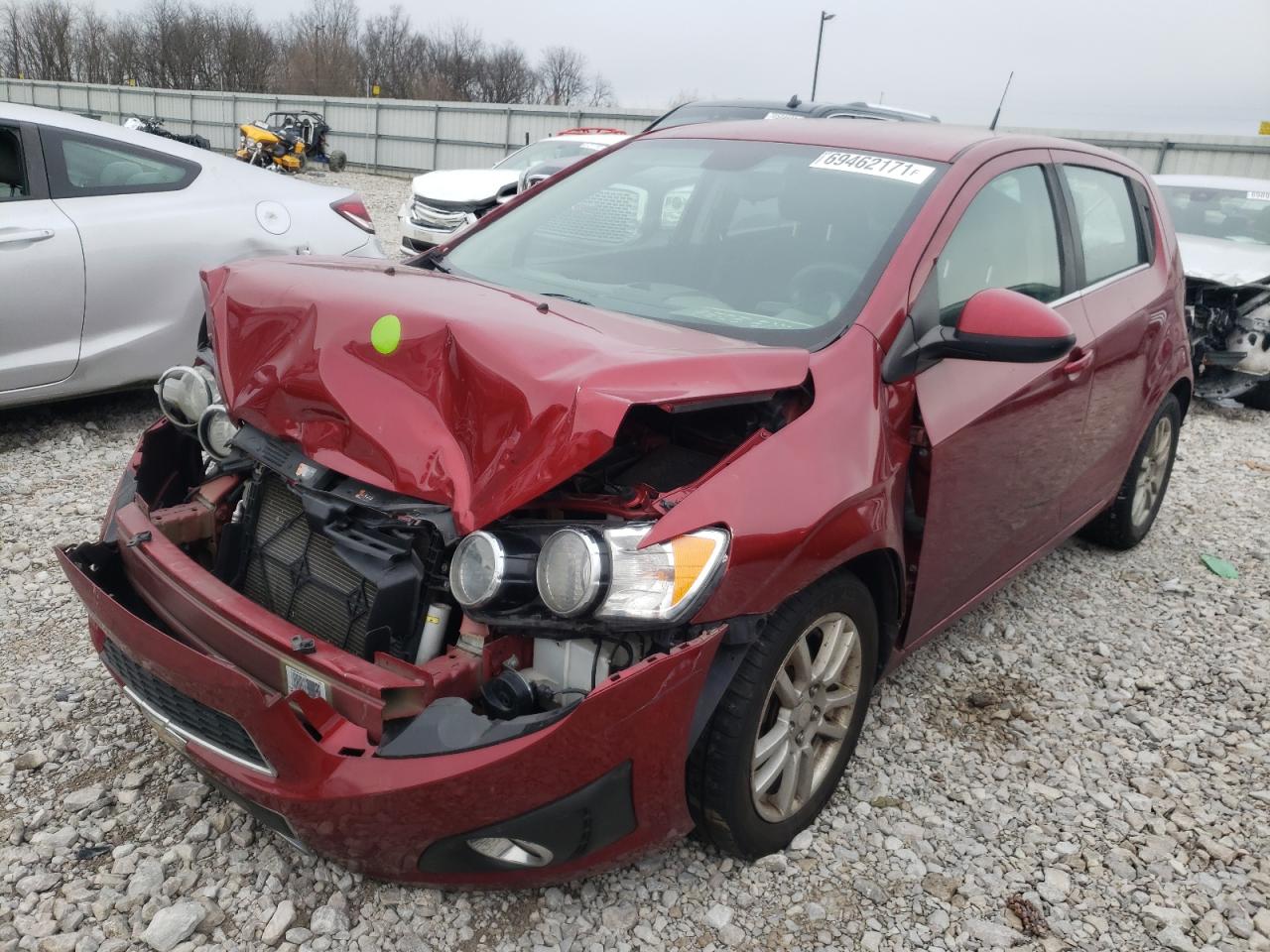 Photo 2 from auction – 2013 CHEVROLET SONIC LT with VIN 1G1JC6SH4D4195982