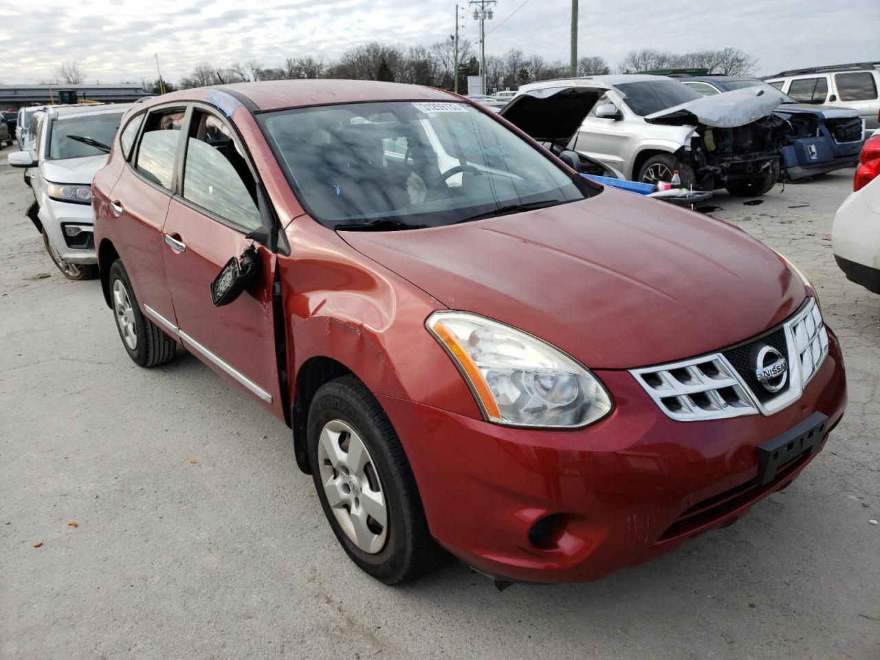 NISSAN ROGUE S 2013 with VIN JN8AS5MT7DW016560 - Photo from auction