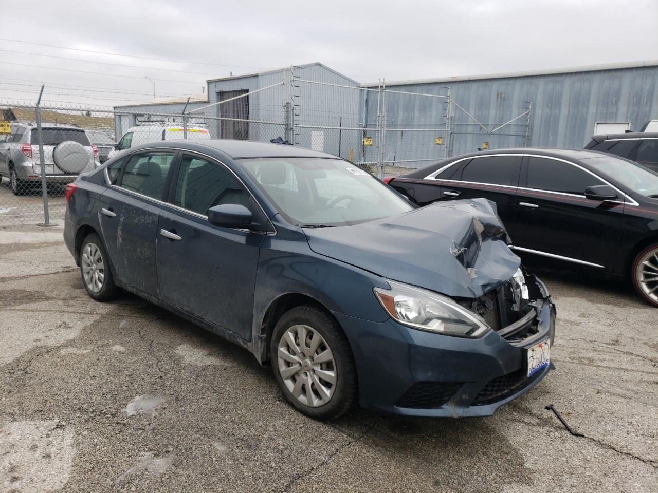 NISSAN SENTRA S 2017 with VIN 3N1AB7AP3HL639350 - Photo from auction