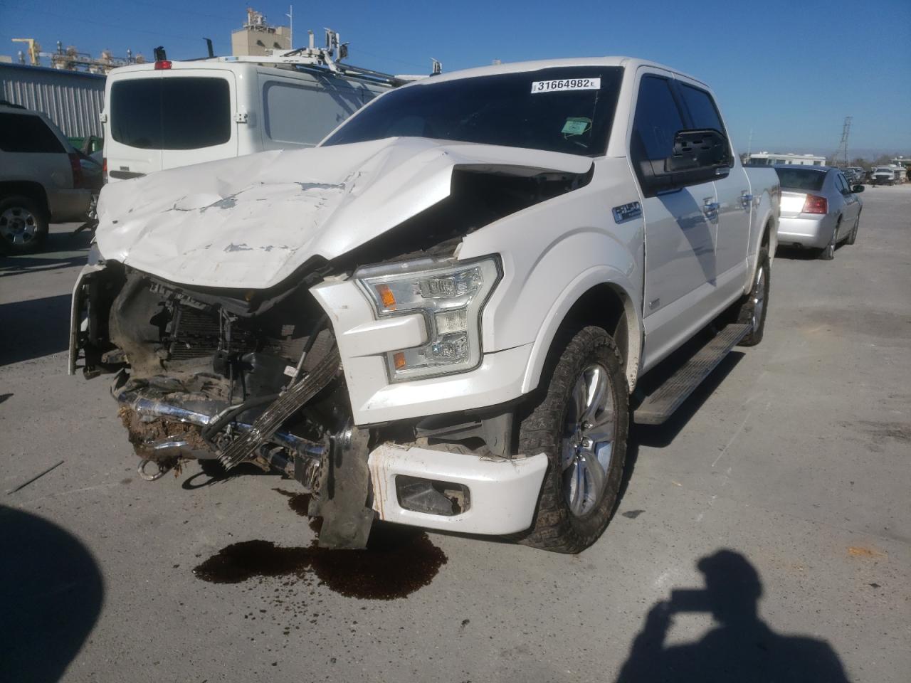 Photo 2 from auction – 2015 FORD F150 SUPER with VIN 1FTEW1EG6FFB90117