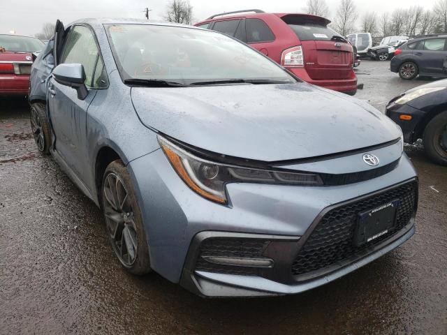 Photo 1 from auction – 2021 TOYOTA COROLLA SE with VIN JTDS4MCE6MJ077693